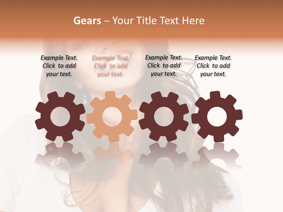 Female Positive  PowerPoint Template