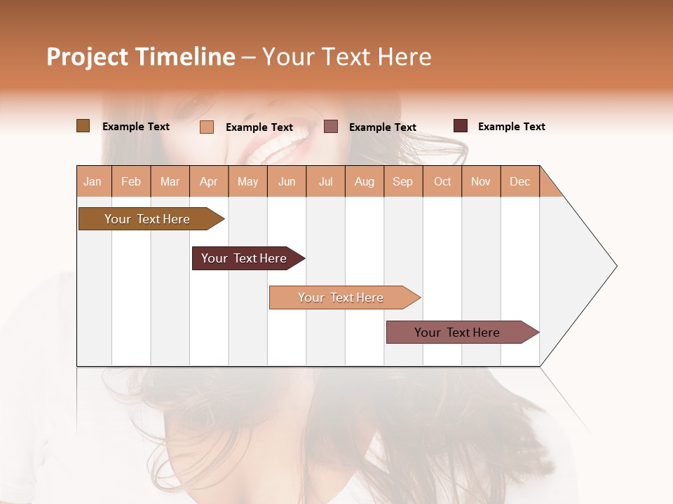 Female Positive  PowerPoint Template