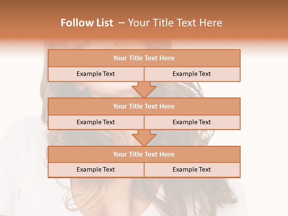 Female Positive  PowerPoint Template