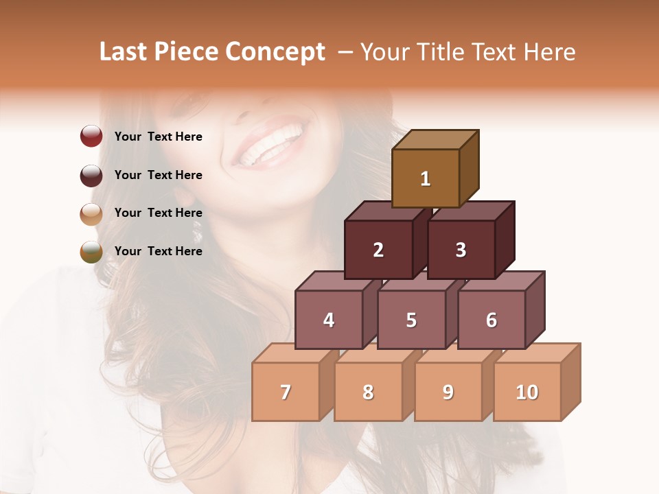 Female Positive  PowerPoint Template