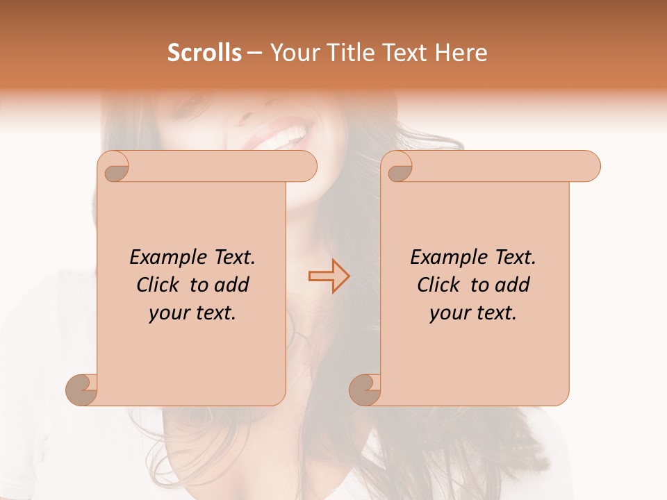 Female Positive  PowerPoint Template