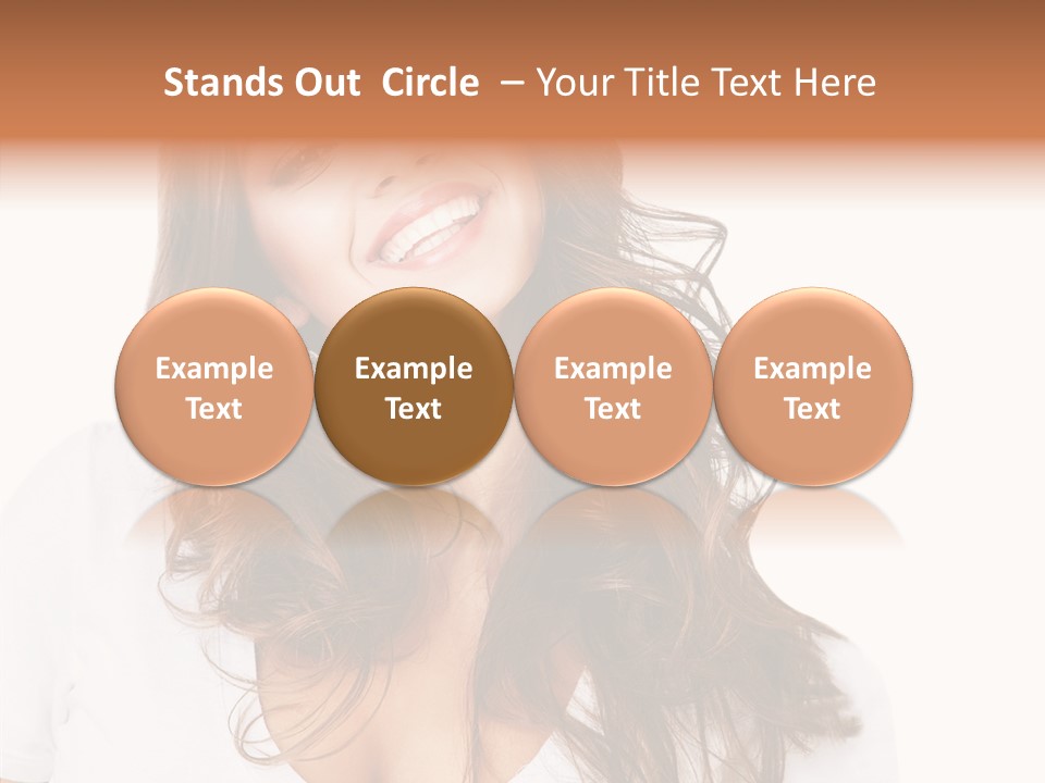 Female Positive  PowerPoint Template