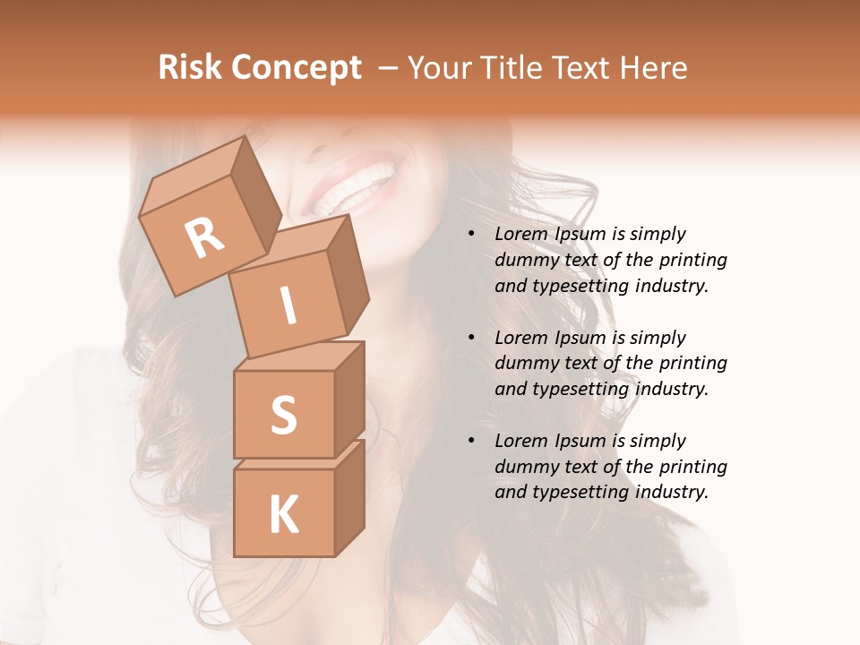 Female Positive  PowerPoint Template