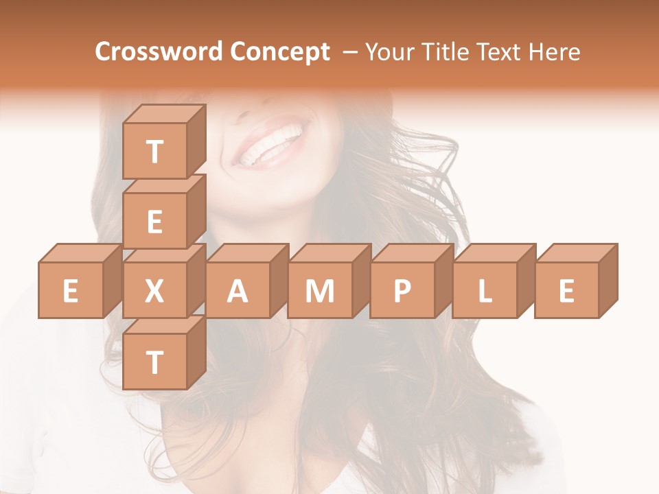 Female Positive  PowerPoint Template