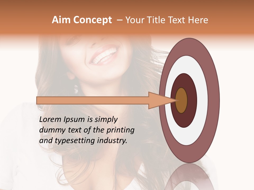 Female Positive  PowerPoint Template