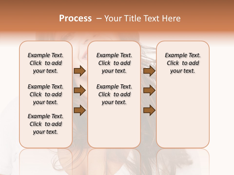 Female Positive  PowerPoint Template