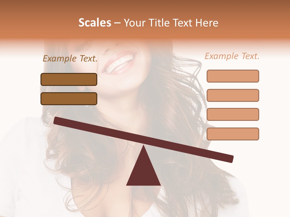 Female Positive  PowerPoint Template