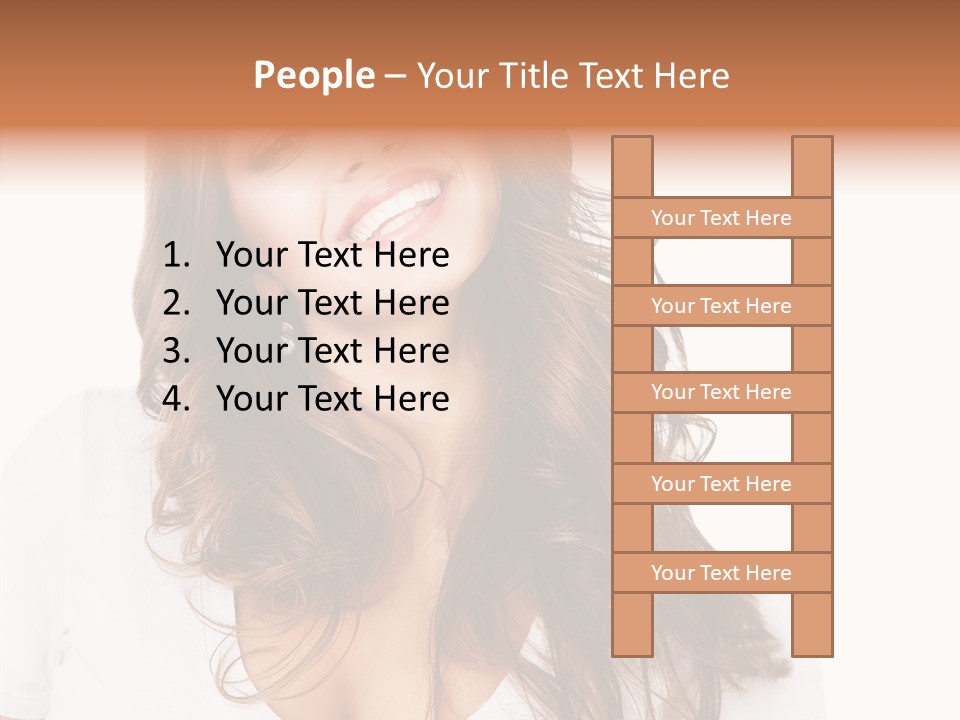 Female Positive  PowerPoint Template