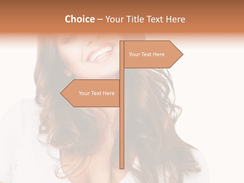 Female Positive  PowerPoint Template