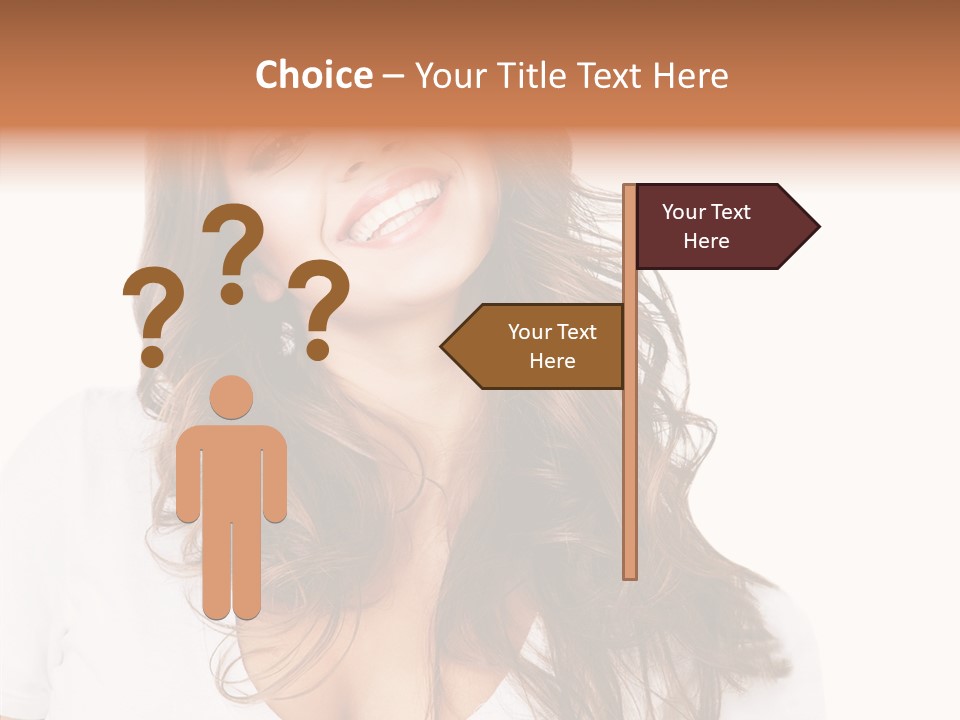 Female Positive  PowerPoint Template