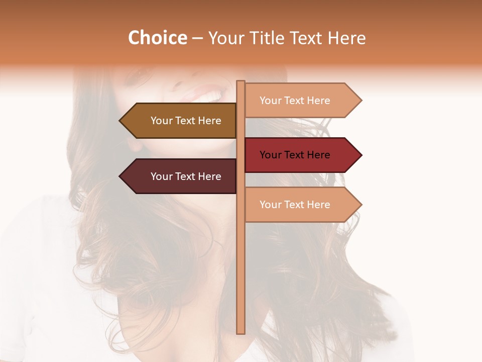 Female Positive  PowerPoint Template