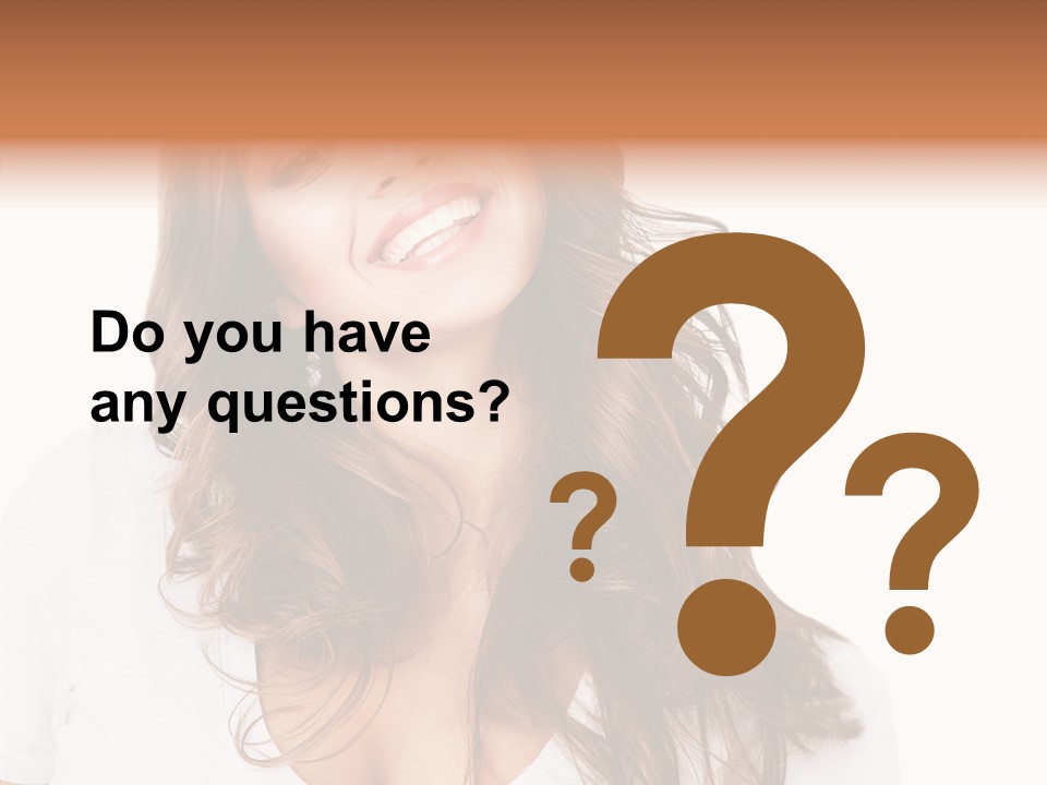 Female Positive  PowerPoint Template