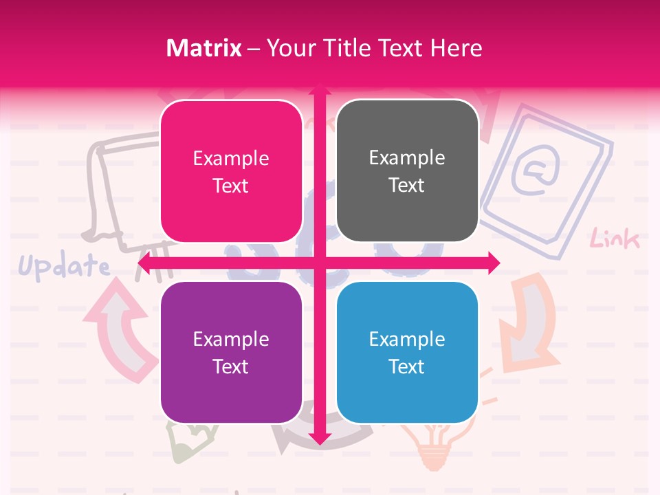 Word Sketch Tablet PowerPoint Template