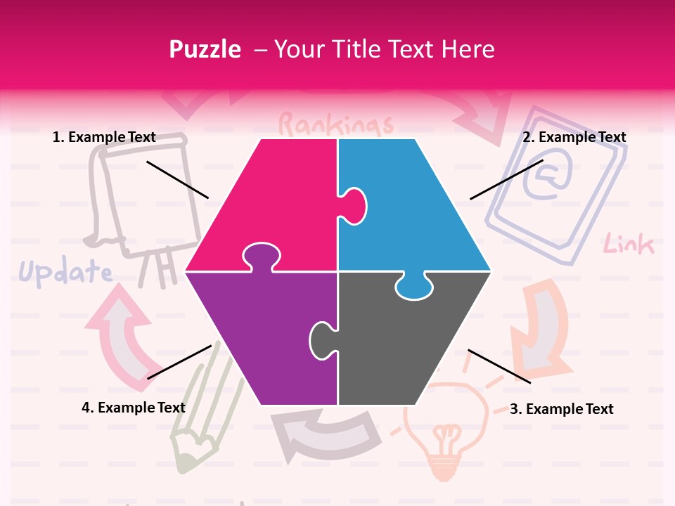 Word Sketch Tablet PowerPoint Template