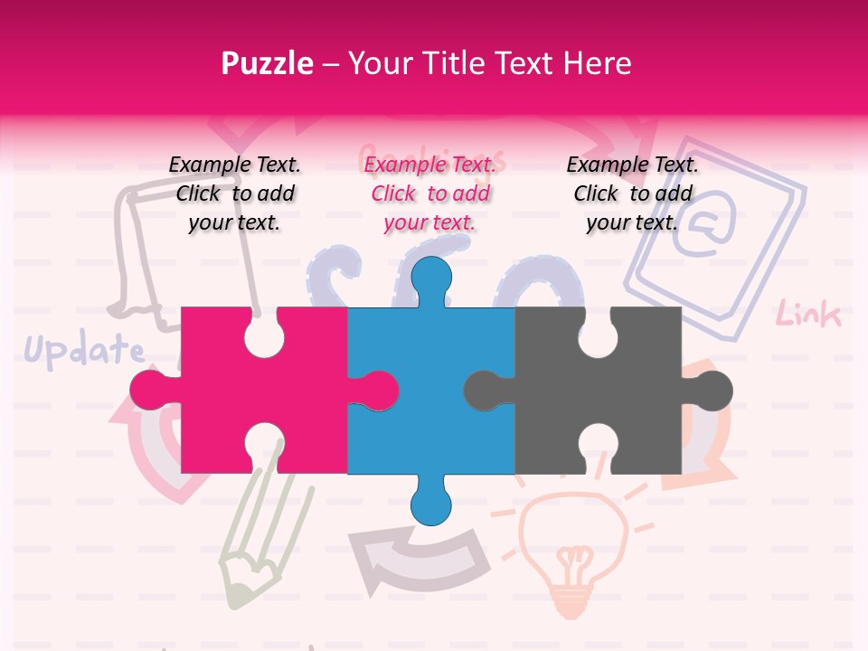 Word Sketch Tablet PowerPoint Template