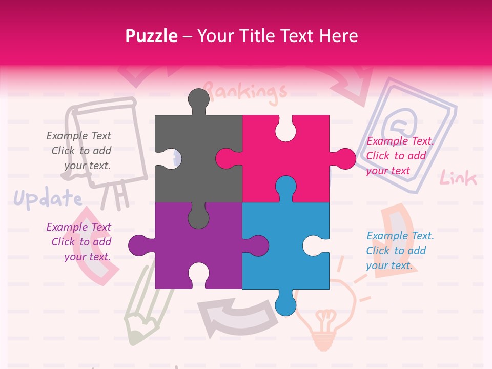 Word Sketch Tablet PowerPoint Template