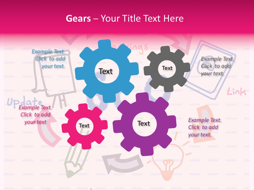 Word Sketch Tablet PowerPoint Template