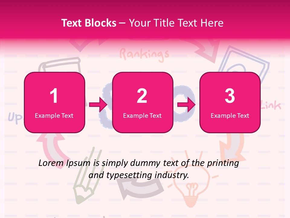 Word Sketch Tablet PowerPoint Template
