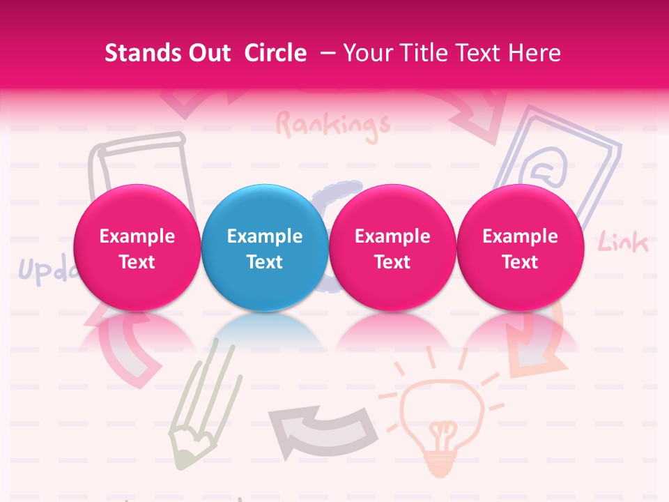 Word Sketch Tablet PowerPoint Template