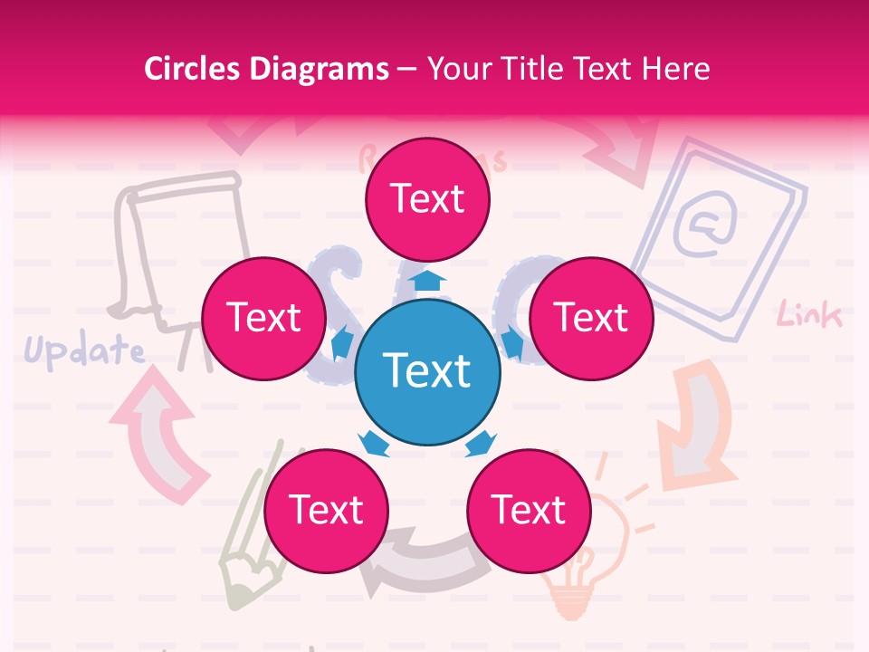 Word Sketch Tablet PowerPoint Template