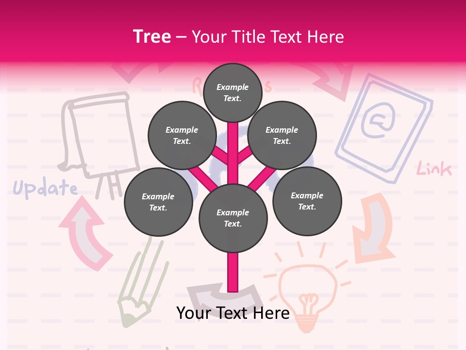 Word Sketch Tablet PowerPoint Template