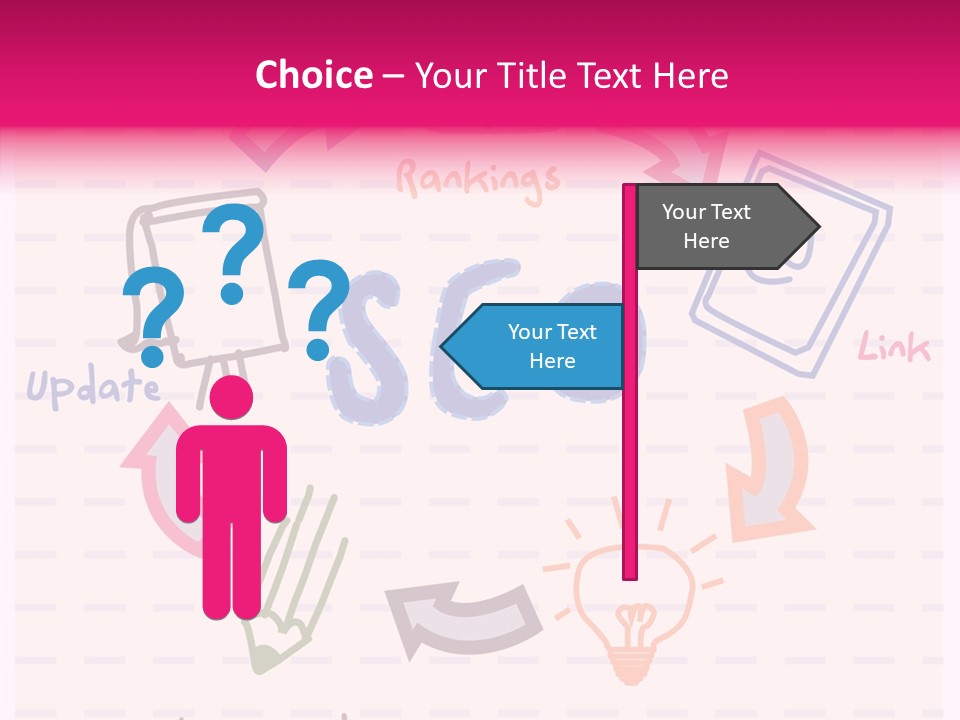 Word Sketch Tablet PowerPoint Template