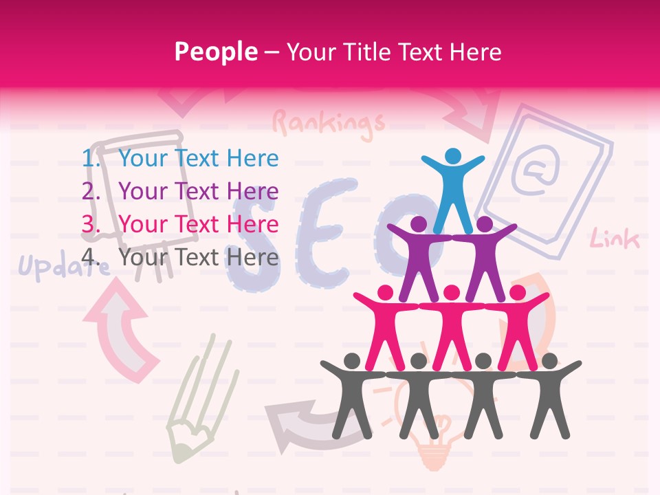 Word Sketch Tablet PowerPoint Template