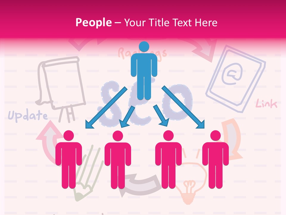 Word Sketch Tablet PowerPoint Template