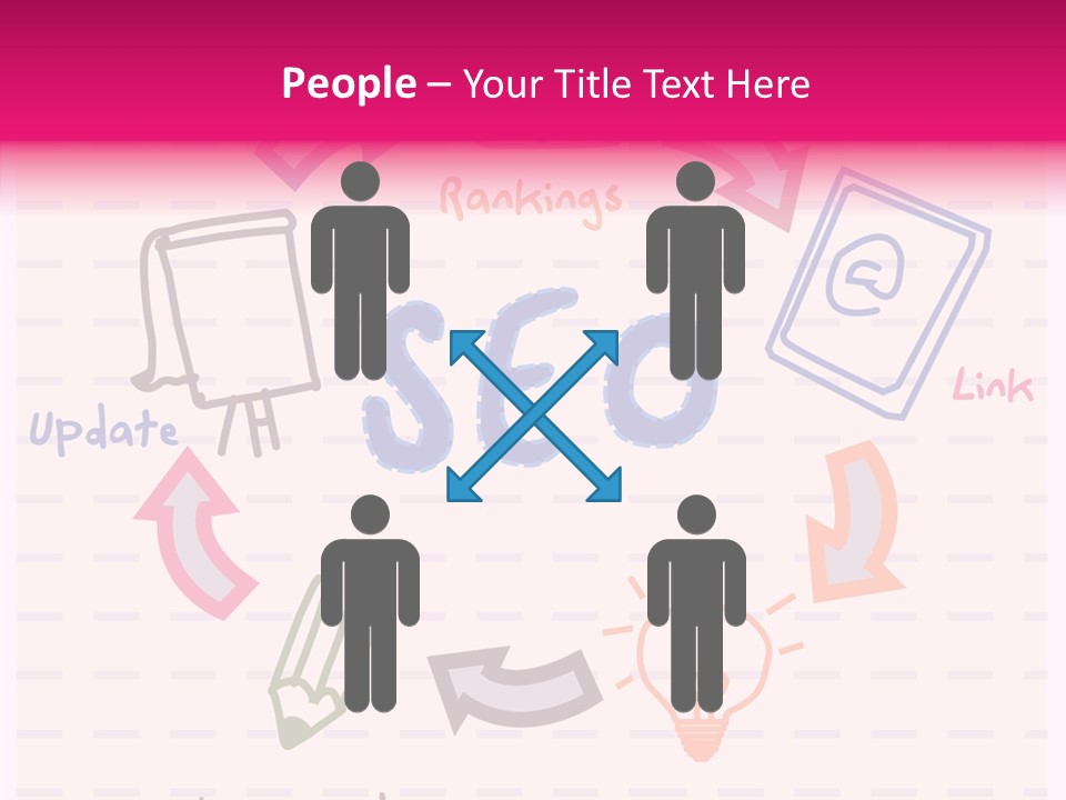 Word Sketch Tablet PowerPoint Template