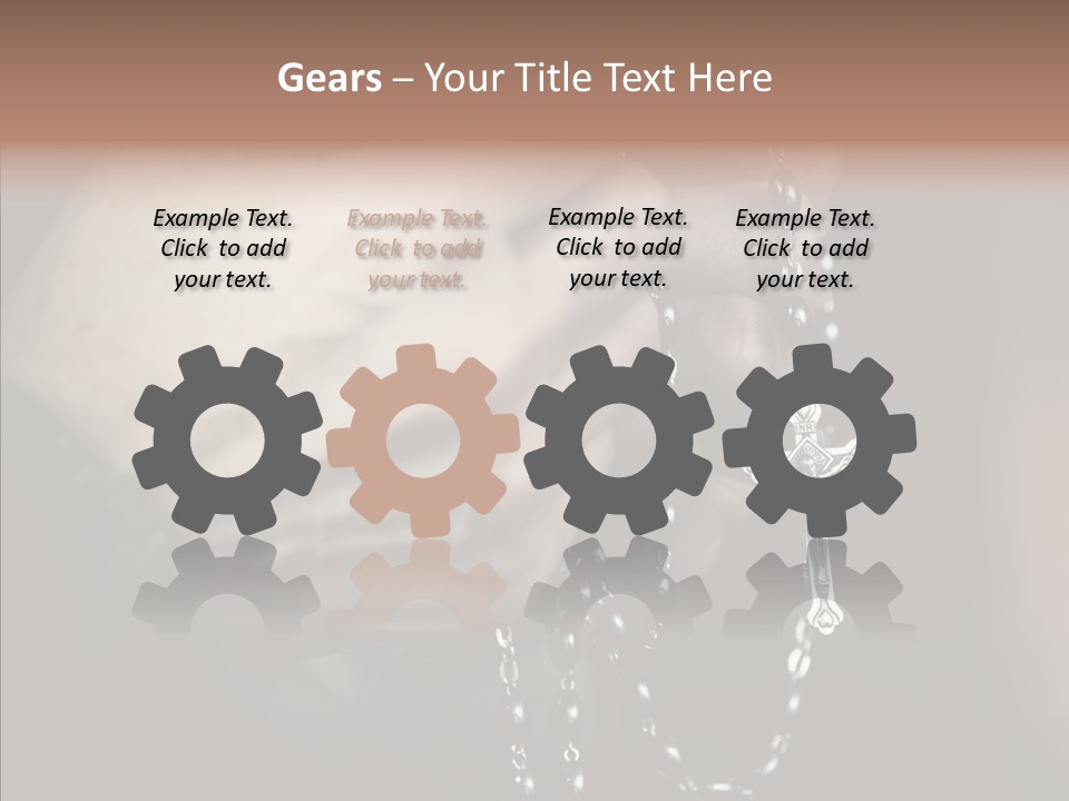 Christian Love Cross PowerPoint Template