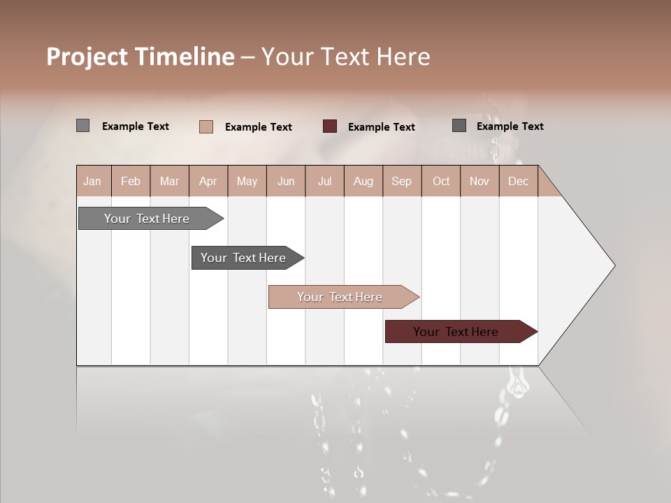 Christian Love Cross PowerPoint Template
