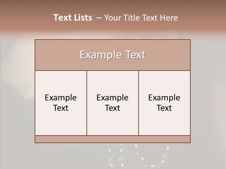 Christian Love Cross PowerPoint Template