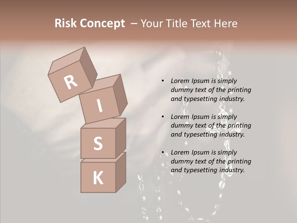 Christian Love Cross PowerPoint Template