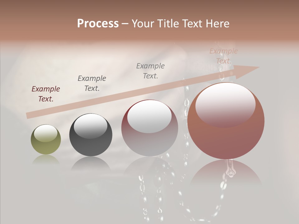 Christian Love Cross PowerPoint Template