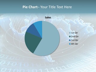 Earth Planet Fiber Optic PowerPoint Template