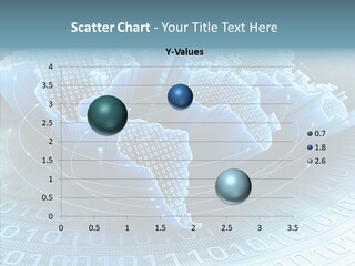 Earth Planet Fiber Optic PowerPoint Template