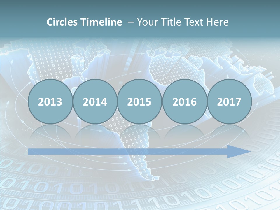 Earth Planet Fiber Optic PowerPoint Template