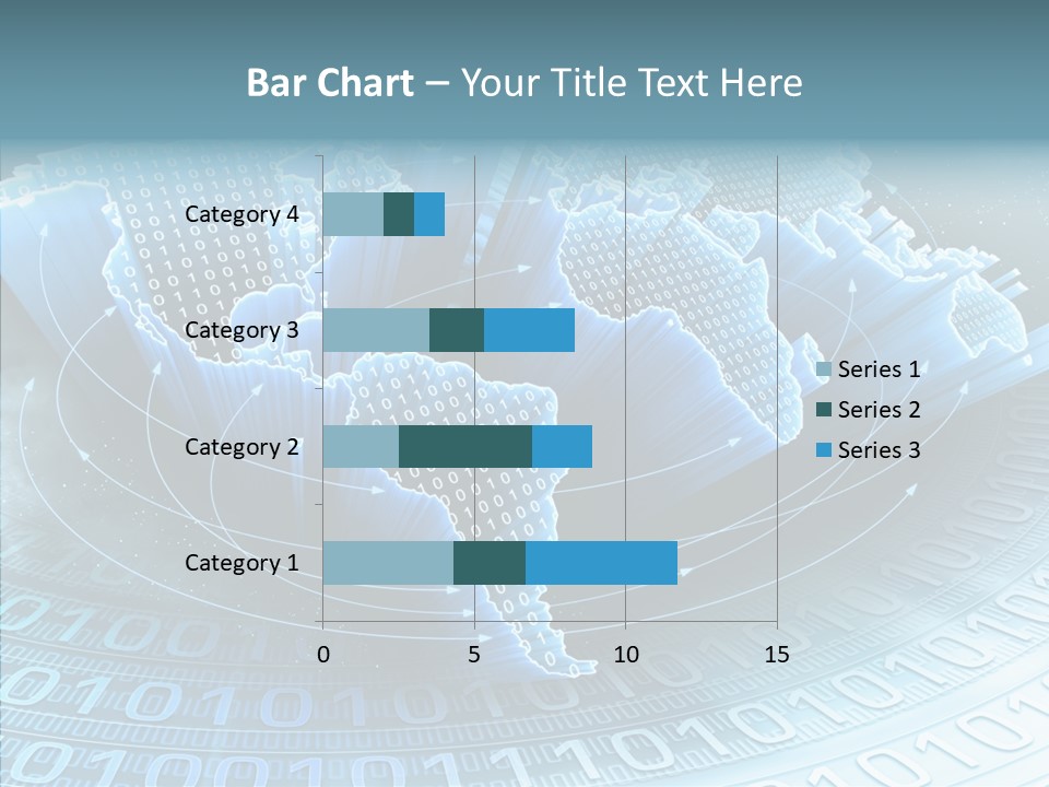 Earth Planet Fiber Optic PowerPoint Template