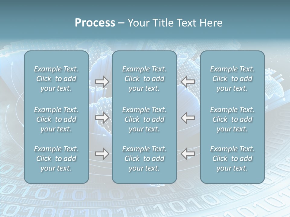 Earth Planet Fiber Optic PowerPoint Template