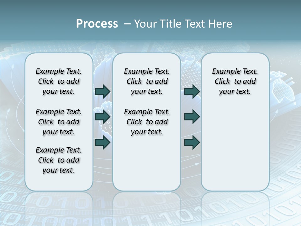 Earth Planet Fiber Optic PowerPoint Template