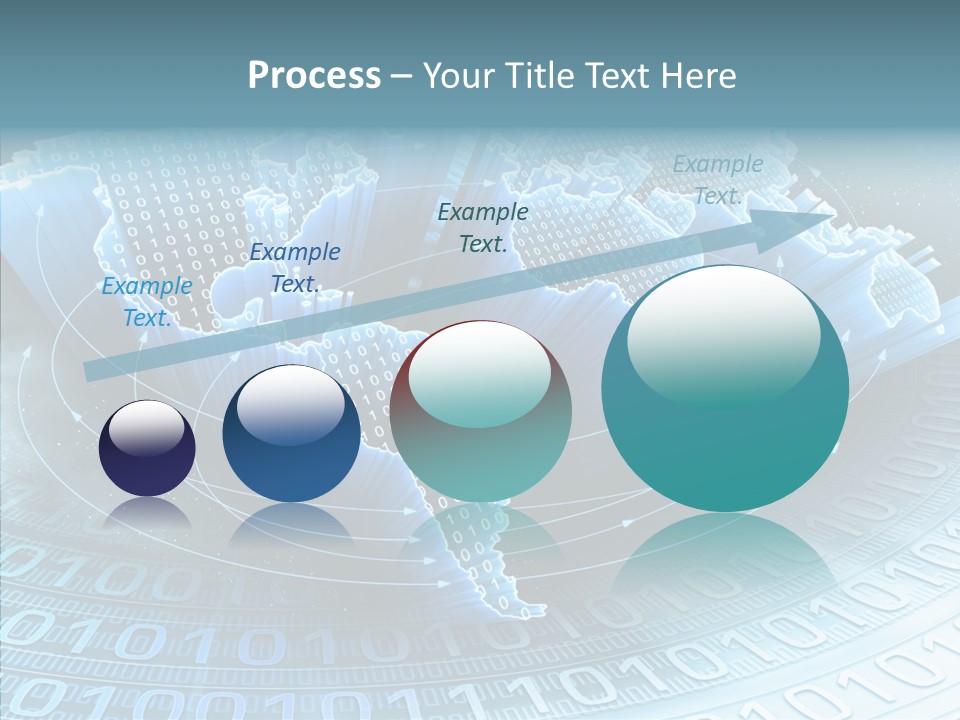 Earth Planet Fiber Optic PowerPoint Template