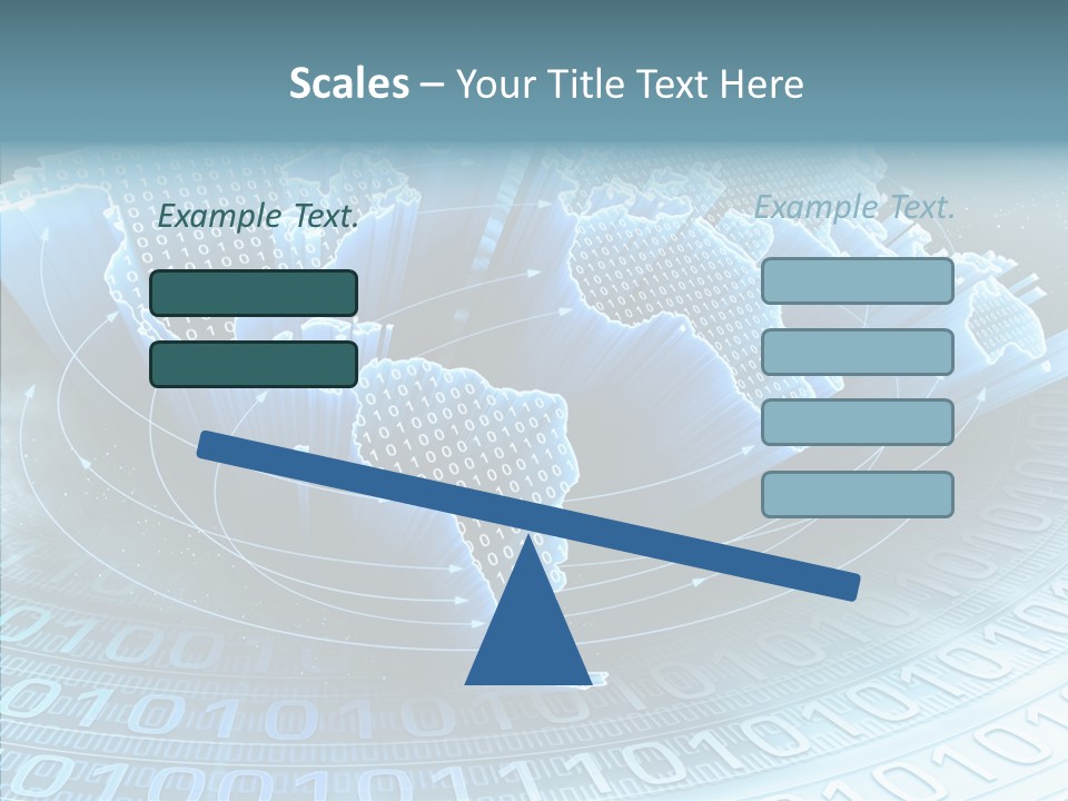 Earth Planet Fiber Optic PowerPoint Template