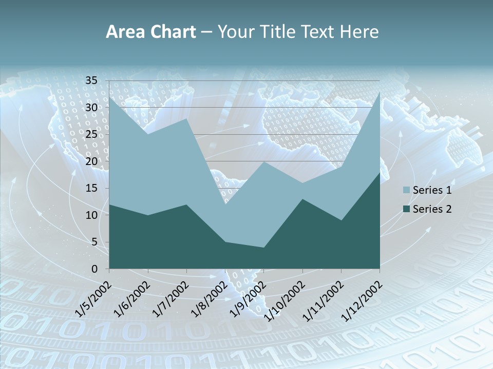 Earth Planet Fiber Optic PowerPoint Template