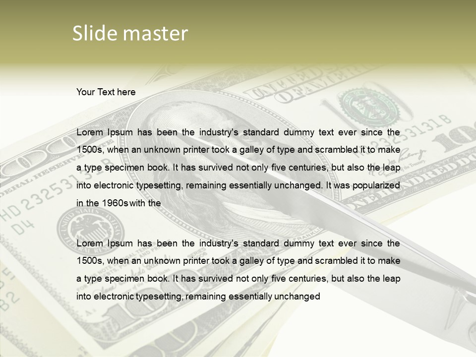 Economy Balance Business PowerPoint Template