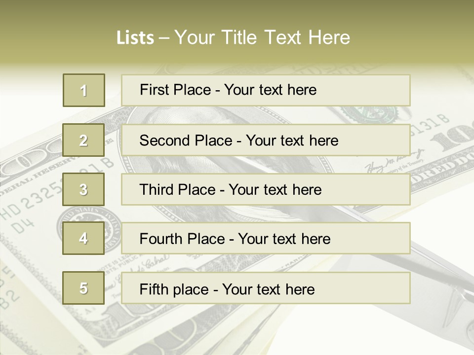 Economy Balance Business PowerPoint Template