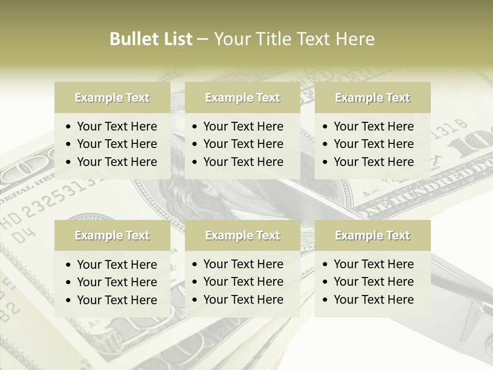 Economy Balance Business PowerPoint Template