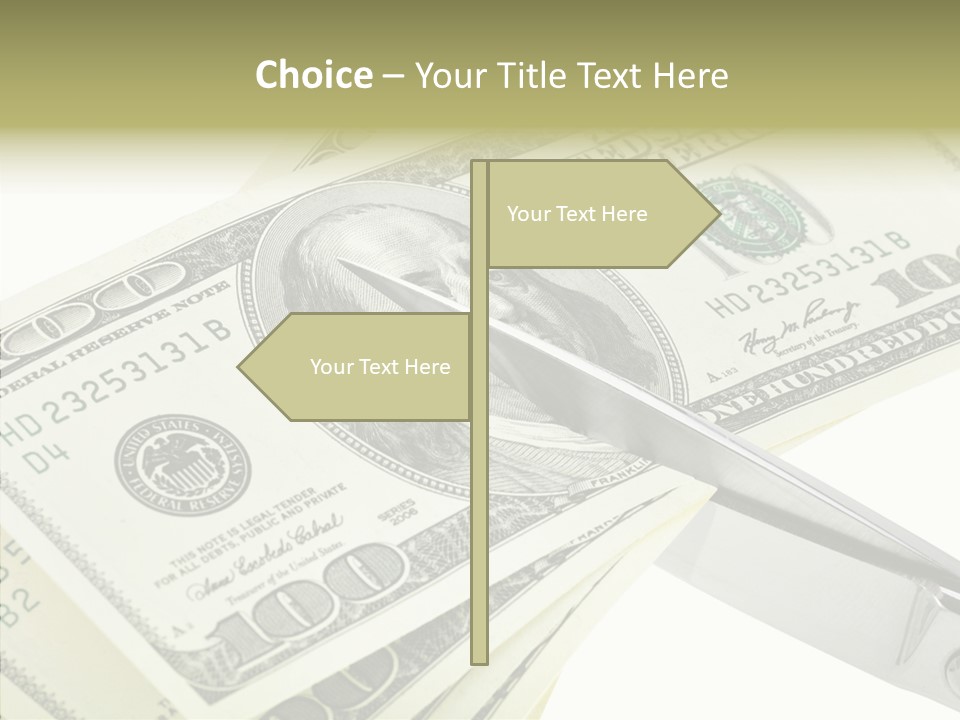 Economy Balance Business PowerPoint Template