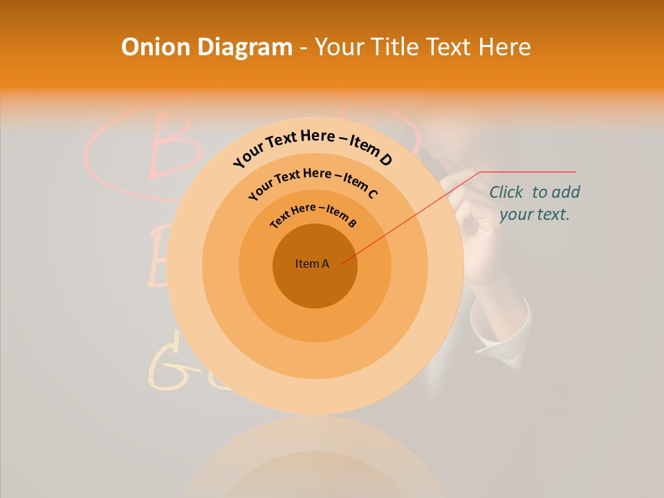 Hand Checklist Defeat PowerPoint Template