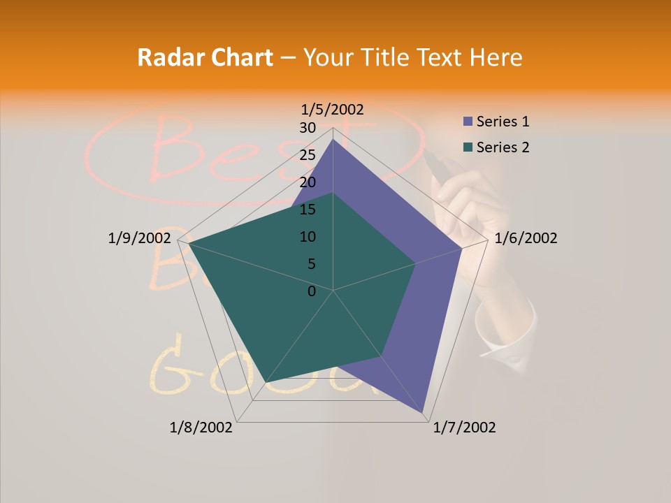 Hand Checklist Defeat PowerPoint Template