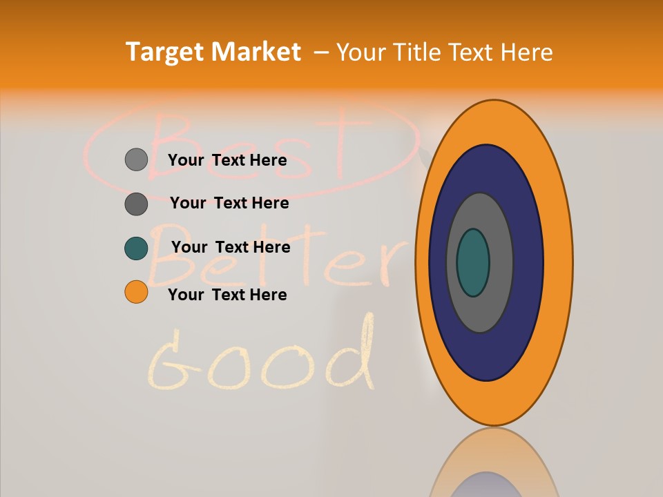 Hand Checklist Defeat PowerPoint Template